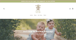 Desktop Screenshot of macraenaturals.com